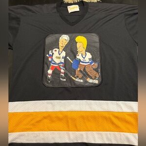 Vintage Beavis and Butt-Head Hockey Jersey